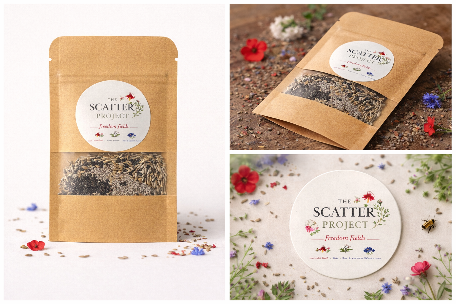 Freedom Fields — Wildflower Scatter Pack